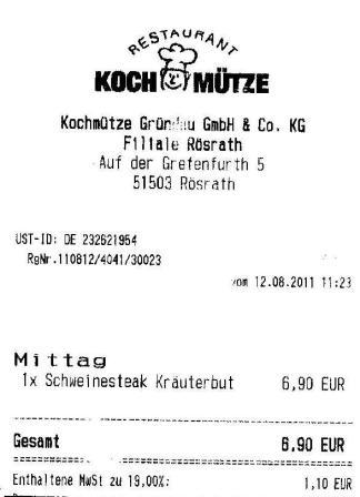 lmcs Hffner Kochmtze Restaurant